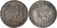 France 1/12 Ecu à la mèche courte Louis XIV, Paris, Silver -