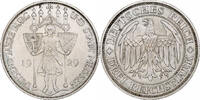 GERMANY, WEIMAR REPUBLIC 3 Mark Germany, Weimar Republic, Meissen, Muldenhütten, Silver -