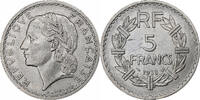 France 5 Francs Lavrillier, Paris, Nickel, Gadoury:760 -