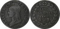 France 5 Centimes Dupré, Rouen, Copper, Gadoury:126 -