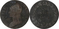 France 5 Centimes Dupré, Lille, Copper, Gadoury:126a -