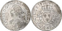 France Ecu aux branches d'olivier Louis XV, Bordeaux, Silver -
