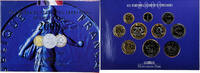 France Coffret 1 c. à 20 frs. Monnaie de Paris, BU -