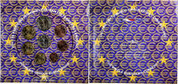France 1 Cent to 2 Euro BU, Monnaie de Paris -