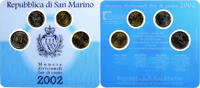 San Marino 20 Cents to 2€ FDC, Rome -