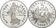 France 5 Francs Semeuse, Monnaie de Paris, Proof, Copper-nickel -