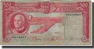 Angola 500 Escudos Banknote, 1970-06-10, KM:97 -