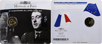 France 2 Euro appel du 18 juin, BU, Monnaie de Paris, Bi-Metallic -