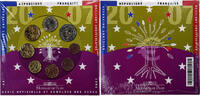 France 1 Cent to 2 Euro BU, Monnaie de Paris -