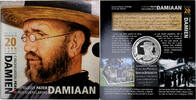 Belgium 20 Euro Canonisation de Père Damien, Proof, Brussels, Silver -