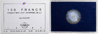 France 100 Francs La Fayette, Monnaie de Paris, BU, Silver -