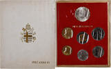 Vatican 10 Lire to 1000 Lire John Paul II, Rome, BU -