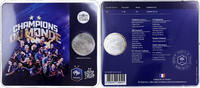 France 10 Euro Champions du Monde, Monnaie de Paris, Silver -