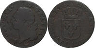 France Sol Louis XVI, Metz, Copper, Gadoury:350 -
