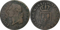 France Sol Louis XVI, La Rochelle, Copper, Gadoury:350 -