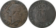 France Sol Louis XVI, La Rochelle, Copper, Gadoury:350 -
