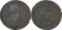 France Liard Louis XIV, Vimy, Copper, Gadoury:80 -