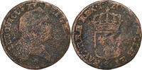 France Sol au buste enfantin Louis XV, Reims, Copper -