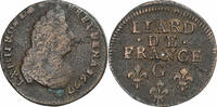 France Liard Louis XIV, Poitiers, Copper, Gadoury:81 -