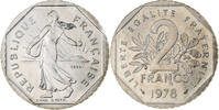 France 2 Francs Semeuse, Monnaie de Paris, Pattern, Nickel -