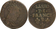 France Liard Louis XIV, Pont-de-l'Arche, Copper, Gadoury:80 -