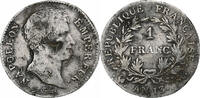 France Franc Napoleon I, Paris, Silver, Gadoury:443 -