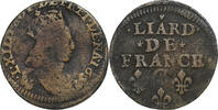 France Liard Louis XIV, Poitiers, Copper, Gadoury:80 -