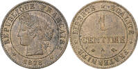 France Centime Cérès, Paris, Bronze, Gadoury:88, KM:826.1 -