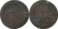 France 10 Centimes Napoleon I, Paris, Contemporary forgery, Billon -