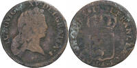 France 1/2 Sol Louis XV, Paris, Copper, Gadoury:273 -