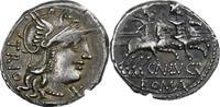 Denarius 136 BC Rome  Lucretia, Rome, Silber, SS+, Crawford:237/1 SS+