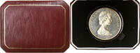 Isle of Man Crown Elizabeth II, Manx Cat, Pobjoy Mint, Proof, Silver -