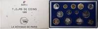 France Coffret 1 c. à 100 frs. Monnaie de Paris, FDC -