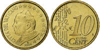 10 Euro Cent 2004 Rome Vatikan John Paul II, BU, Rome, Nordic gold, UNZ UNZ