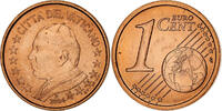 Vatican Euro Cent John Paul II, BU, Rome, Copper Plated Steel -