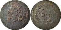 Italian States 4 Soldi Coin, ITALIAN STATES, CORSICA, General Pasquale Paoli, Murato -