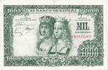 Spain 1000 Pesetas 1957-11-29 -