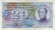 Switzerland 20 Franken Banknote, 1965-01-21, KM:46l -