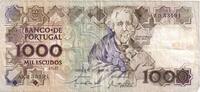 Portugal 1000 Escudos 1987-09-03 -