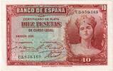 Spain 10 Pesetas VZ -