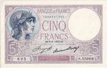 France 5 Francs Violet, 1933-06-08, S.55969 -