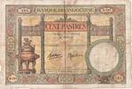 French Indo-China 100 Piastres S -