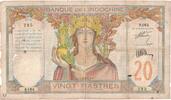 French Indochina 20 Piastres French Indo-China -