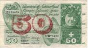 Switzerland 50 Franken Banknote, 1969-01-15, KM:48i -