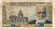 500 Francs 1958 Frankreich Victor Hugo, 1958-07-10, Y.101, S S