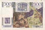 500 Francs 1946 Frankreich Chateaubriand, 1946-02-07, M.66, SS SS