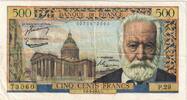 500 Francs 1954 Frankreich Victor Hugo, 1954-03-04, P.29, SS SS