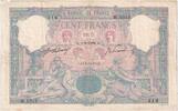 100 Francs 1908 Frankreich Bleu et Rose, 1908-09-04, W.5212, S S