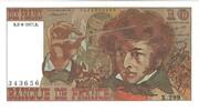 France 10 Francs Berlioz, X.299, Fayette:63.22, KM:150c -