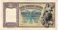 100 Franga  Albania Geldschein, KM:8, SS+ SS+